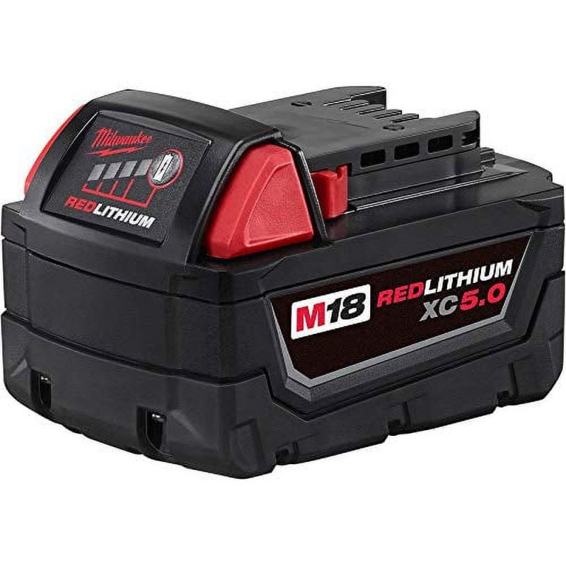 Milwaukee M18 FUEL 18-Volt Lithium-Ion Brushless Cordless 1/2 in. Impact Wrench with Friction Ring Kit with One 5.0Ah Batteries - Image 4