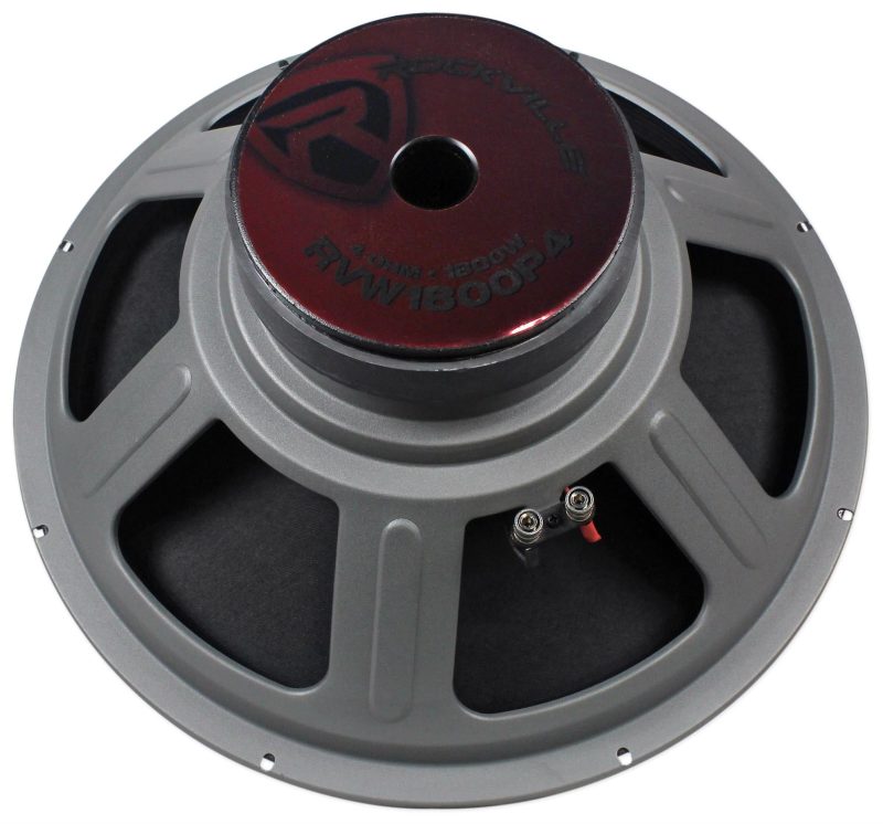 Rockville RVW1800P4 1800 Watt 18" Mid-Bass Driver Car Audio Speaker Mid-Range - Image 3