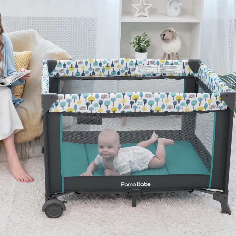 Portable Playard Comfortable Mattress Changing - Image 9