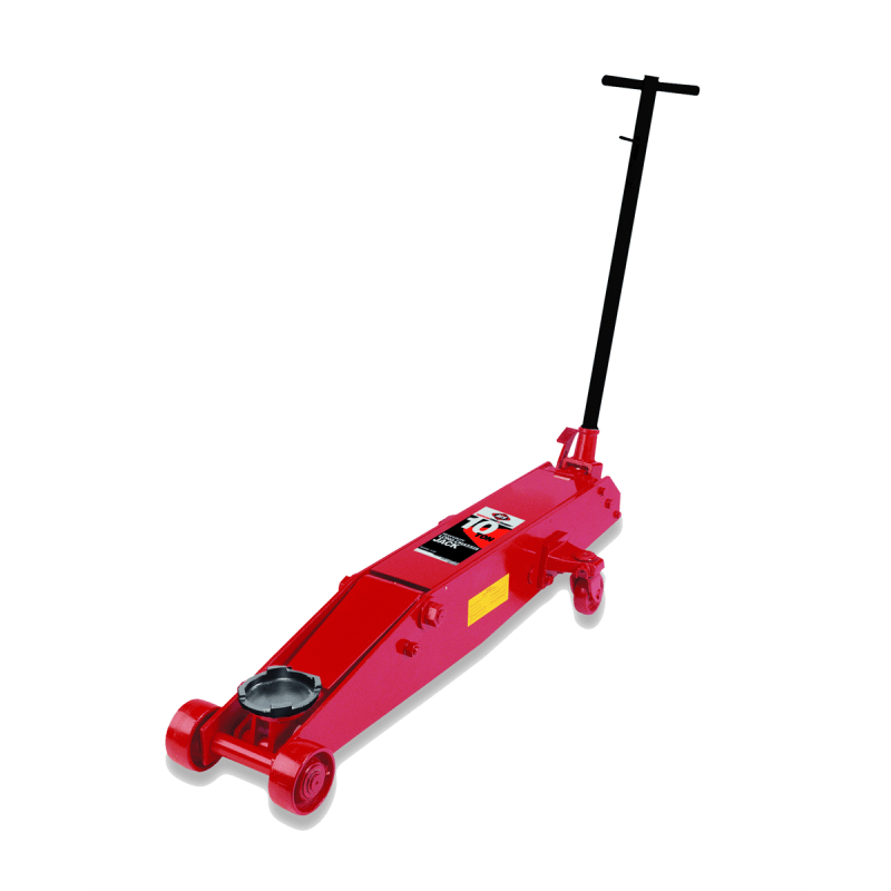 AFF - Service Jack - 10 Ton Capacity - Long Chassis - Manual - 7" Min H to 23" Max H - Heavy Duty