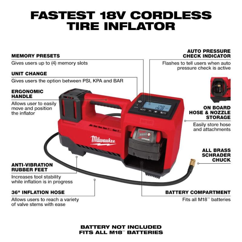 MW M18 Inflator 2848-20 from MW - Image 3