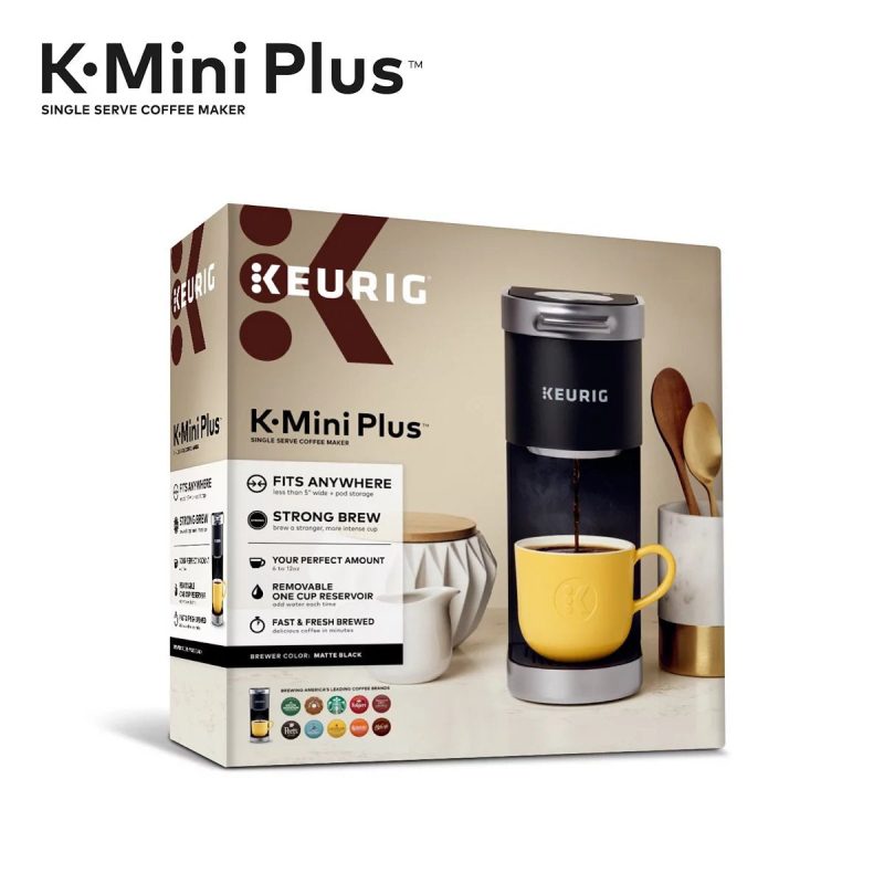 Keurig K-Mini Plus Single-Serve K-Cup Pod Coffee Maker - Image 10