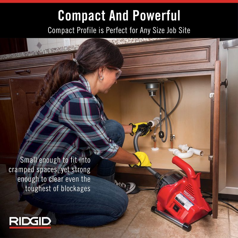 Ridgid 55808 PowerClear Cleaning Blockages - Image 3