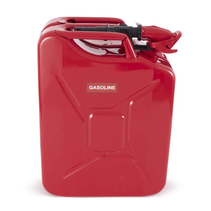 Wavian 3009 5.3 Gallon 20 Liter Authentic CARB Jerry Can with Spout, Red (4 Pack) - Image 3