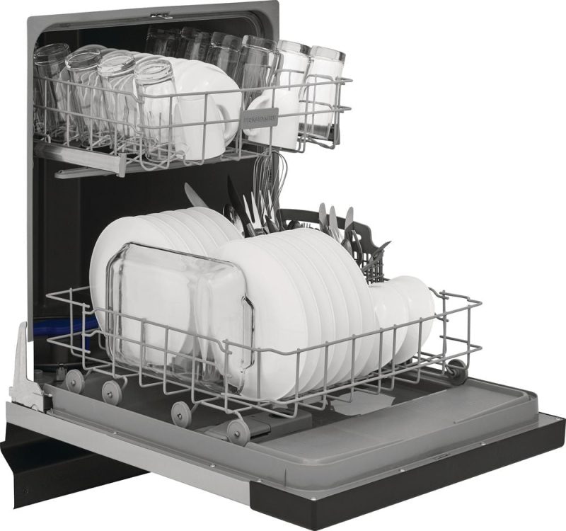 Frigidaire - 24" Built-In Dishwasher - Stainless steel - Image 7