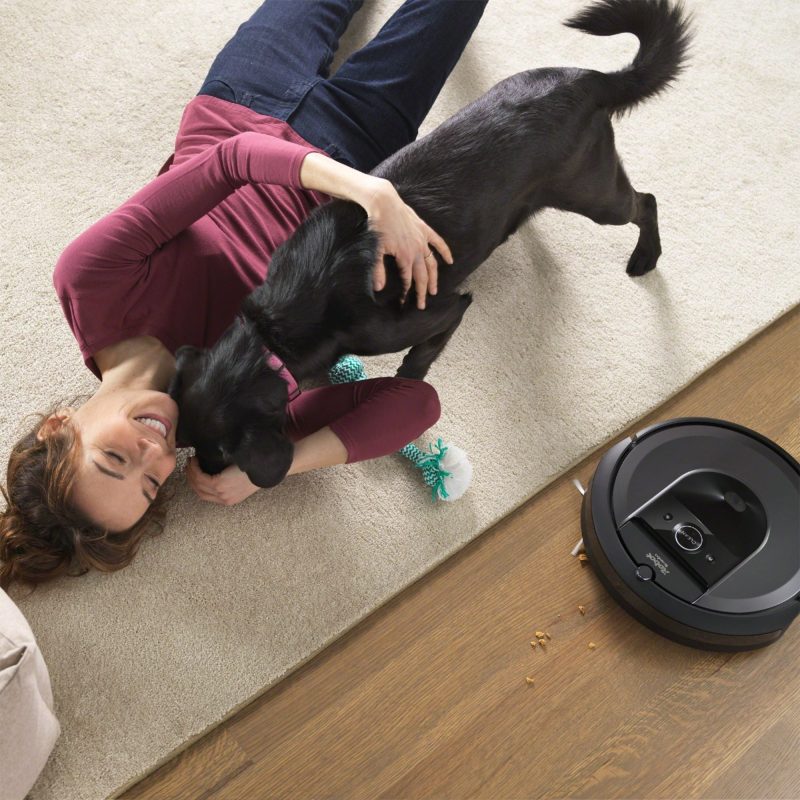 iRobot Roomba i7+ (7550) Wi-Fi Connected Self-Emptying Robot Vacuum - Charcoal - Image 9