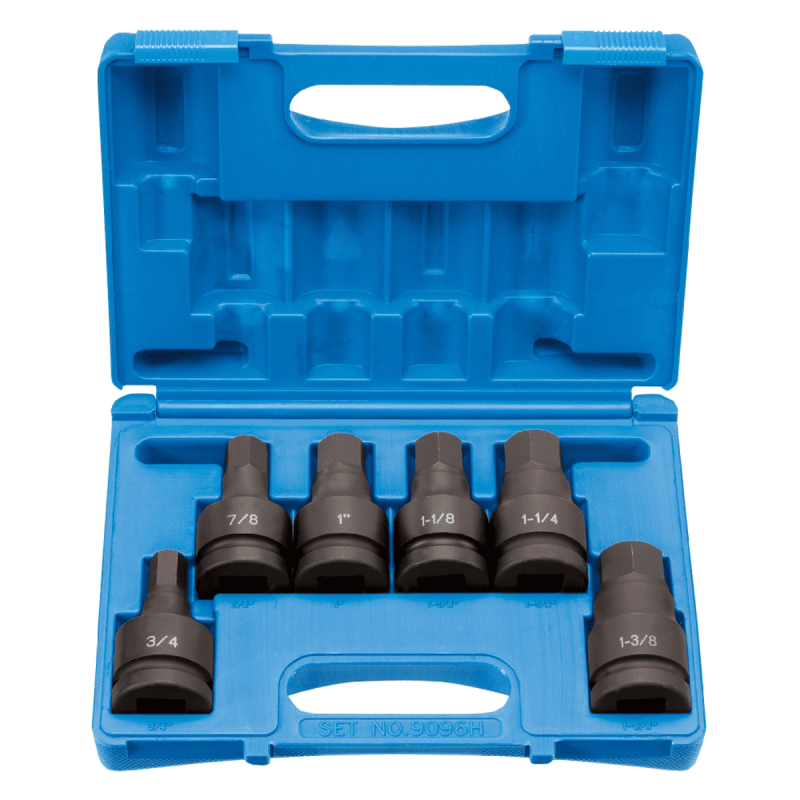 1" Drive 6-Piece Hex Driver Set