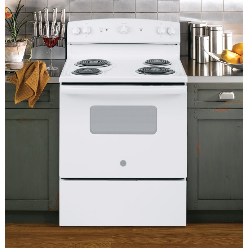 GE 30-inch Freestanding Electric Range JBS160DMWW - Image 6