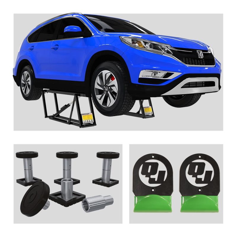 QuickJack 7000TL Bundle 7,000lb Weight Capacity Portable Car Lift with 110V Power Unit