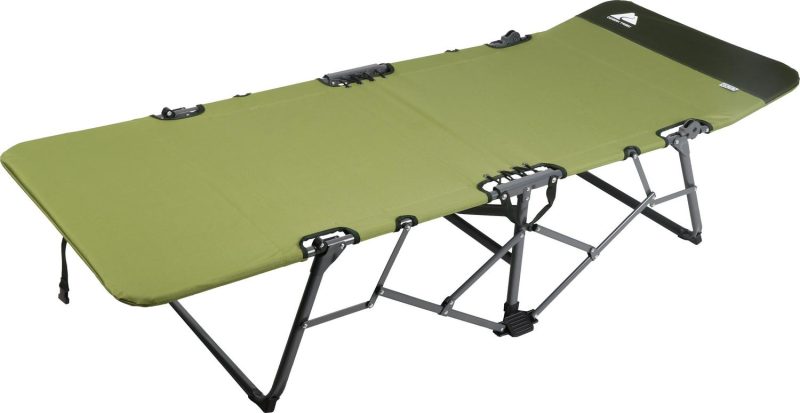 Ozark Trail Adult Quick Fold Speedy Camp Cot， Green， 79 x 33 x 16 - Image 2