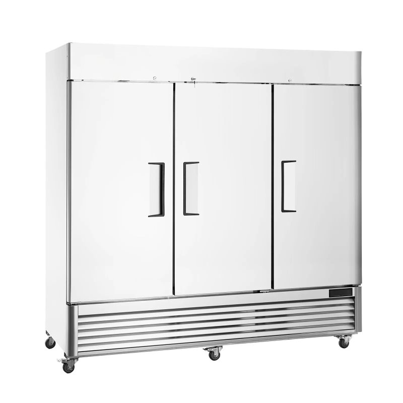 SKYSHALO Commercial Freezer 60.42 Cu.ft Reach In Upright Freezer 3 Doors 12 Shelves - Image 9