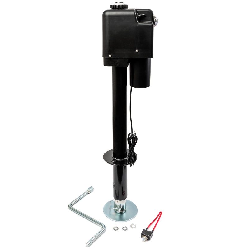 Biltek 3500lbs Electric Power Trailer Tongue Jack for RVs, Trailers, Campers, Utility or Boat Trailers - Black - Image 5