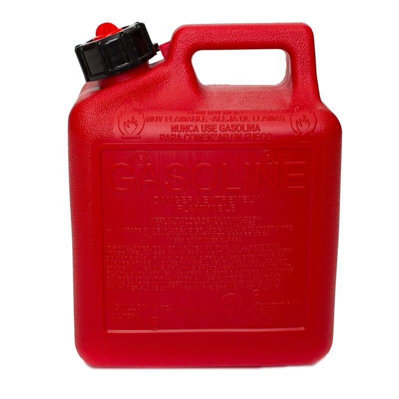 Midwest Can Company 1210 1 Gallon Gas Can Fuel Container Jugs & Spout (12 Pack) - Image 3