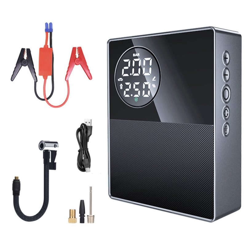 Jump Starter with Air Compressor with 150PSI Digital Tire Inflator,Kepeak 1000A Portable Battery Booster(Up to 8.5L Gas/5L Diesel Engines)