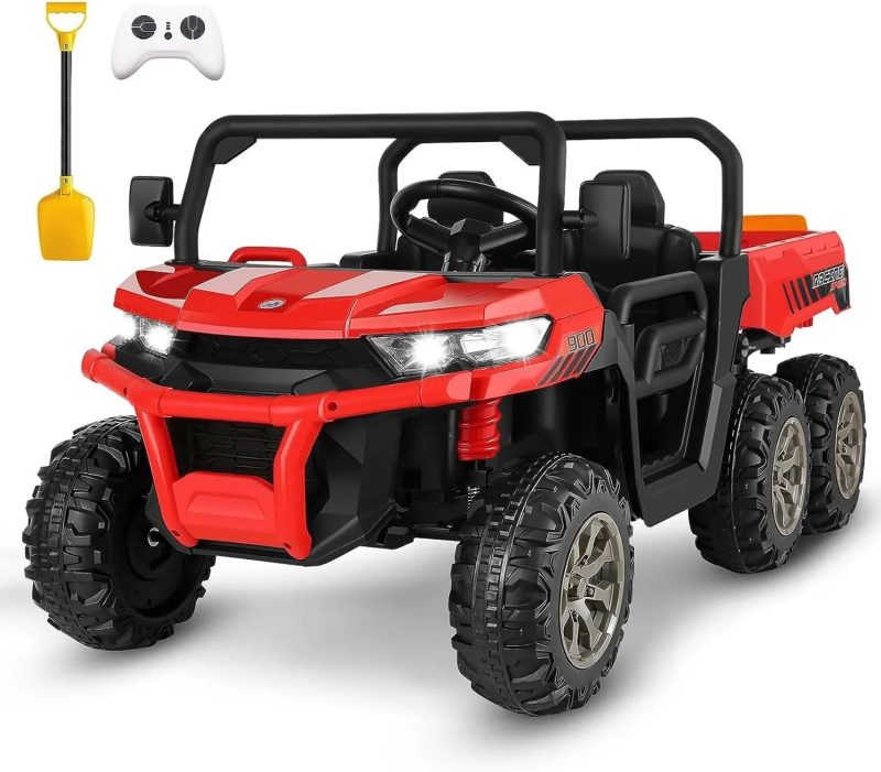 6-Wheel 24V UTV Ride-On with Dump Bed and 4WD Power - Image 11