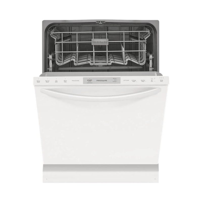 Frigidaire - 24" Compact Top Control Built-In Dishwasher with 54 dBa - White - Image 4