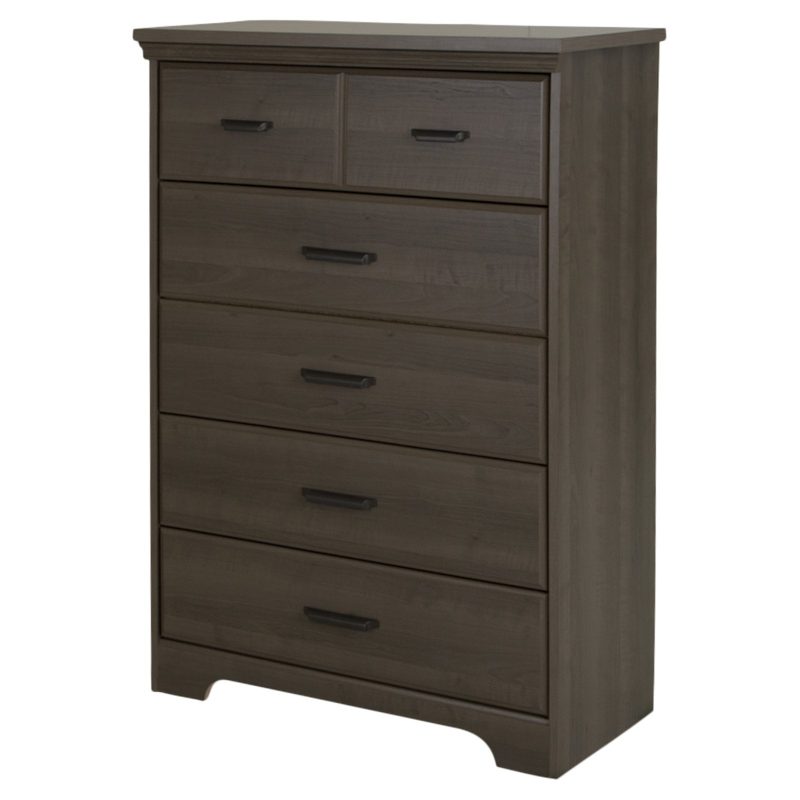 South Shore Versa 5-Drawer Chest, Gray