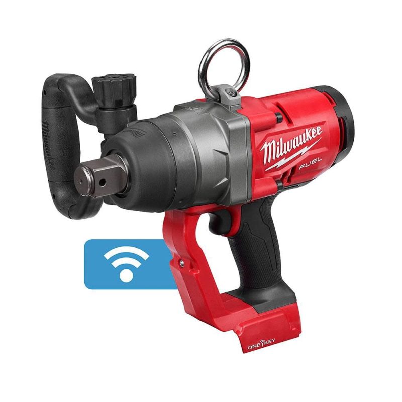 Milwaukee M18 Fuel 18V Lithium-Ion Brushless Impact Wrench with Friction Ring (Tool-Only) + Mazepoly Cleaning Cloth - Image 2