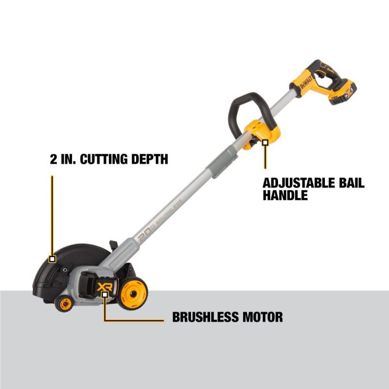 DW 20V MAX* Brushless Cordless Edger Kit DCED400M1 from DW - Image 2