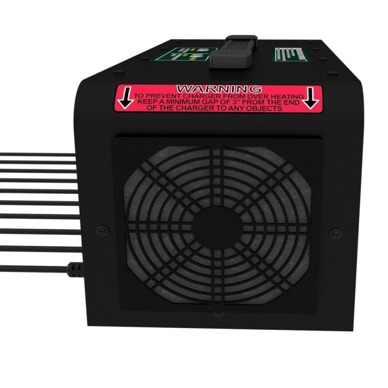 Battery Tender 10 Bank Multibank Charger - 40 AMP (4 AMPs Per Bank) - Selectable 12V / 6V - Smart and Switchable 12V Multi Battery Charger and Maintainer for Automotive and Marine - 021-0134-DL-WH - Image 2