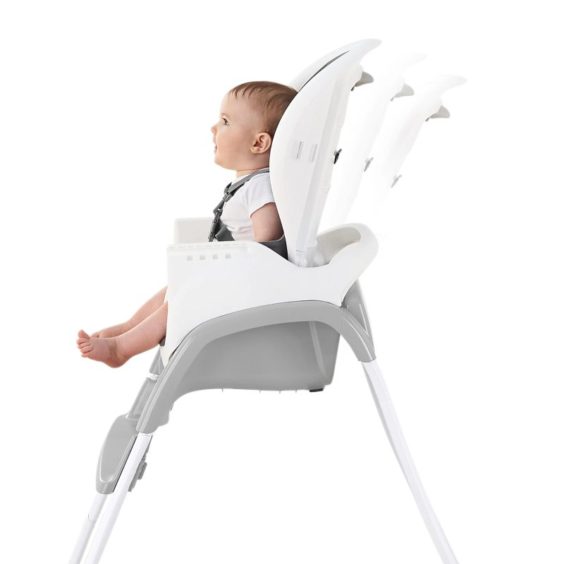 Ingenuity SmartClean Trio Elite 3-in-1 Convertible High Chair, Toddler Chair, and Booster Seat, For Ages 6 Months and Up, Unisex - Slate - Image 10