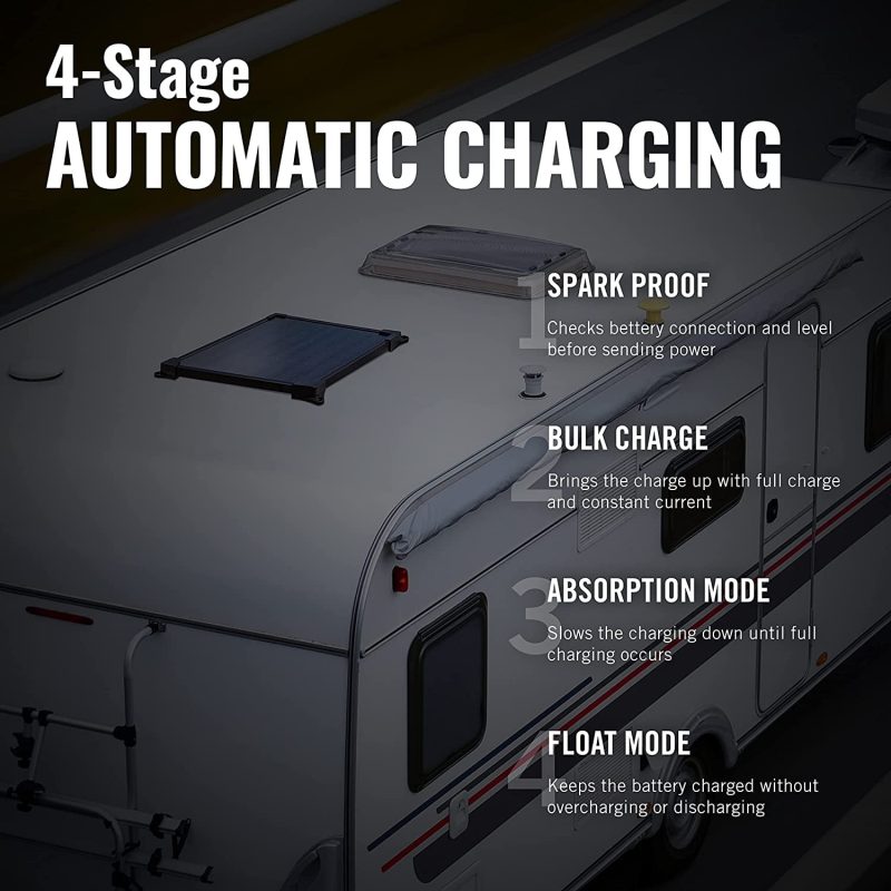 Battery Tender 35 Watt Solar Panel 12V Battery Charger with Charge Controller - IP67 Weatherproof - Mountable Smart Charger - 021-1174 - Image 4