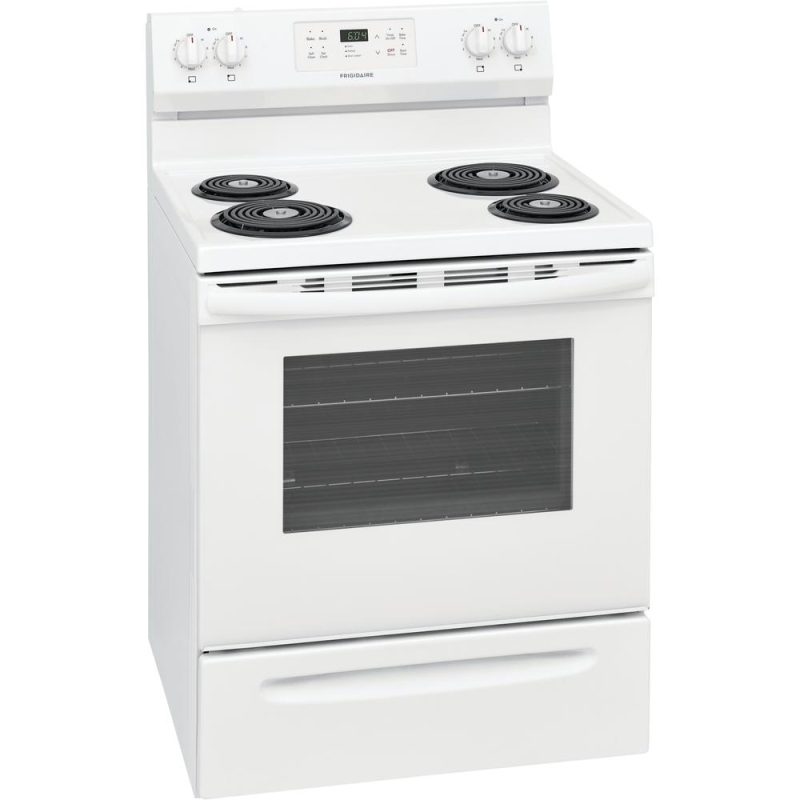 Frigidaire 30-inch Freestanding Electric Range with Ready-Select® Controls FFEF3016VW - Image 2