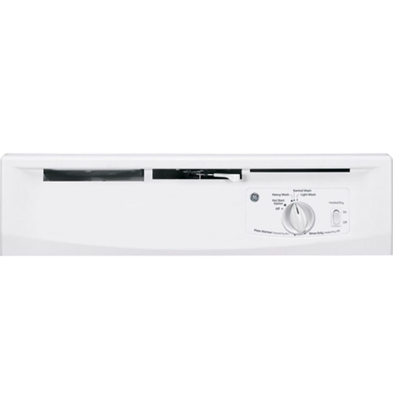 GE - 24" Built-In Dishwasher - White on white - Image 3