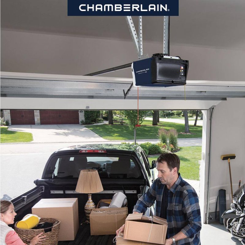 Chamberlain D2101 1/2 HP Heavy-Duty Chain Drive Garage Door Opener - Image 4