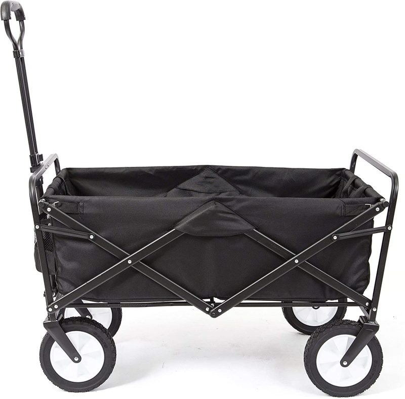 MacSports Collapsible Folding Outdoor Utility Wagon�� Black - Image 2