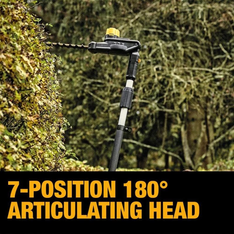 DEWALT 20V MAX* Lithium-Ion Cordless Pole Saw and Pole Hedge Trimmer Combo Kit DCKO86M1 from DEWALT - Image 20