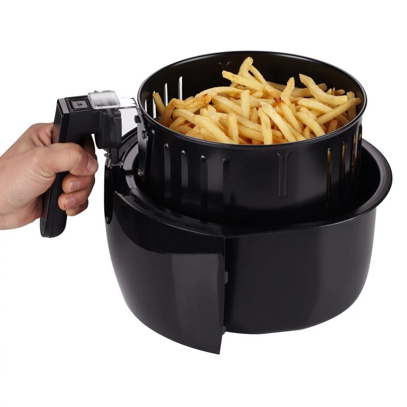 GoWISE USA GW22621 4th Generation Electric Air Fryer, Black, 3.7 QT, 1400W NEW - Image 4