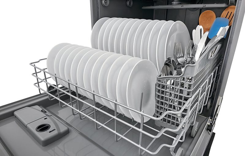 Frigidaire - 24" Built-In Dishwasher - Black stainless steel - Image 13