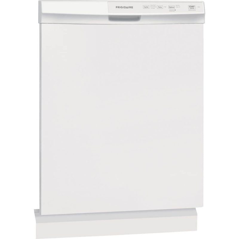 Frigidaire - 24" Front Control Tall Tub Built-In Dishwasher - White