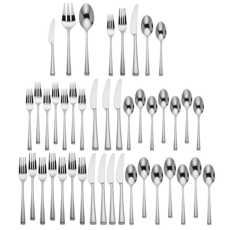 Dansk Bistro Cafe 43-Piece Flatware Set