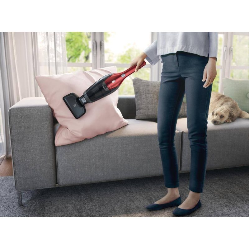 Electrolux EHVS3510AR Ergorapido Pet Bagless， Cordless， with Detachable Handset in Red Stick Vacuum - Image 6