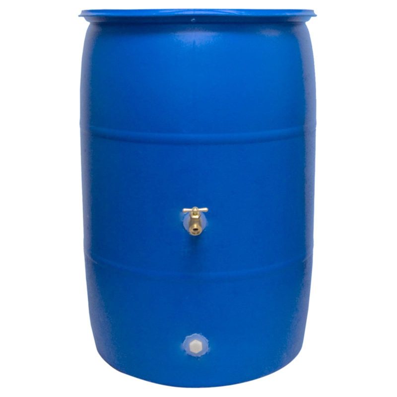 Good Ideas Big Blue 55 gal. Rain Barrel💝 Last Day For Clearance 28324924 - Image 2