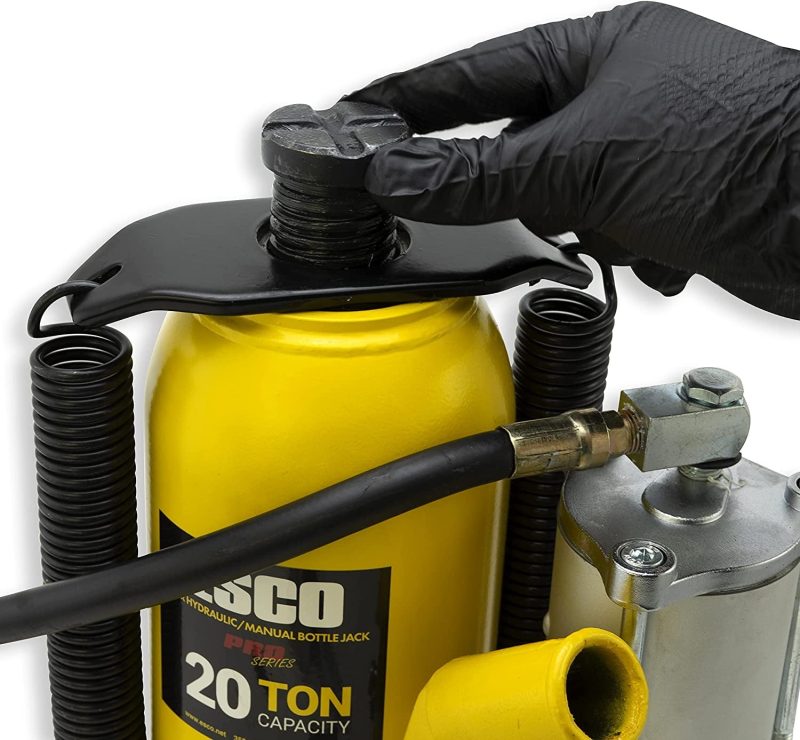 ESCO 30 Ton Had Pro Series Air Hydraulic Bottle Jack - Image 18