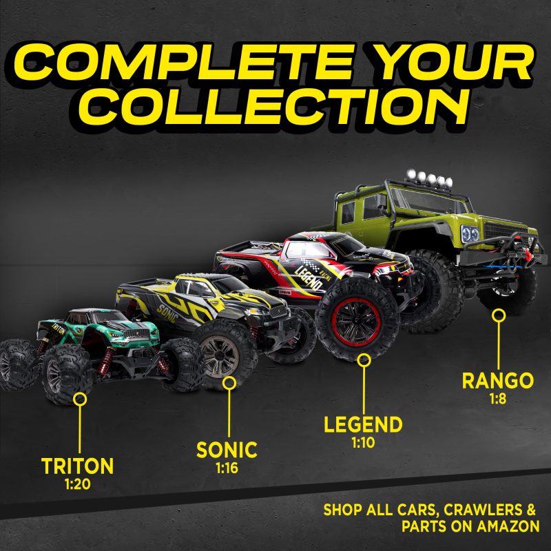 remote control car monster truck waterproof adults kids - Image 9