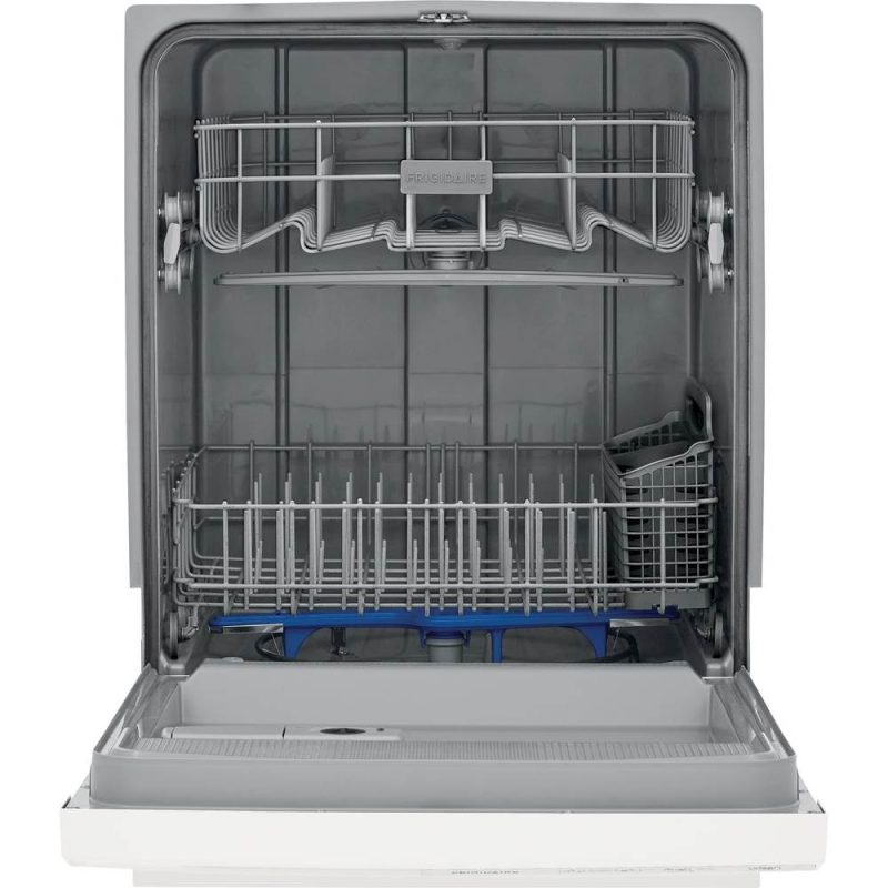 Frigidaire - 24" Front Control Tall Tub Built-In Dishwasher - White - Image 5