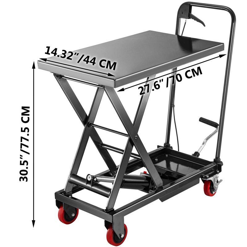 BestEquip Hydraulic Capacity 28 5 Inch Elevating - Image 2