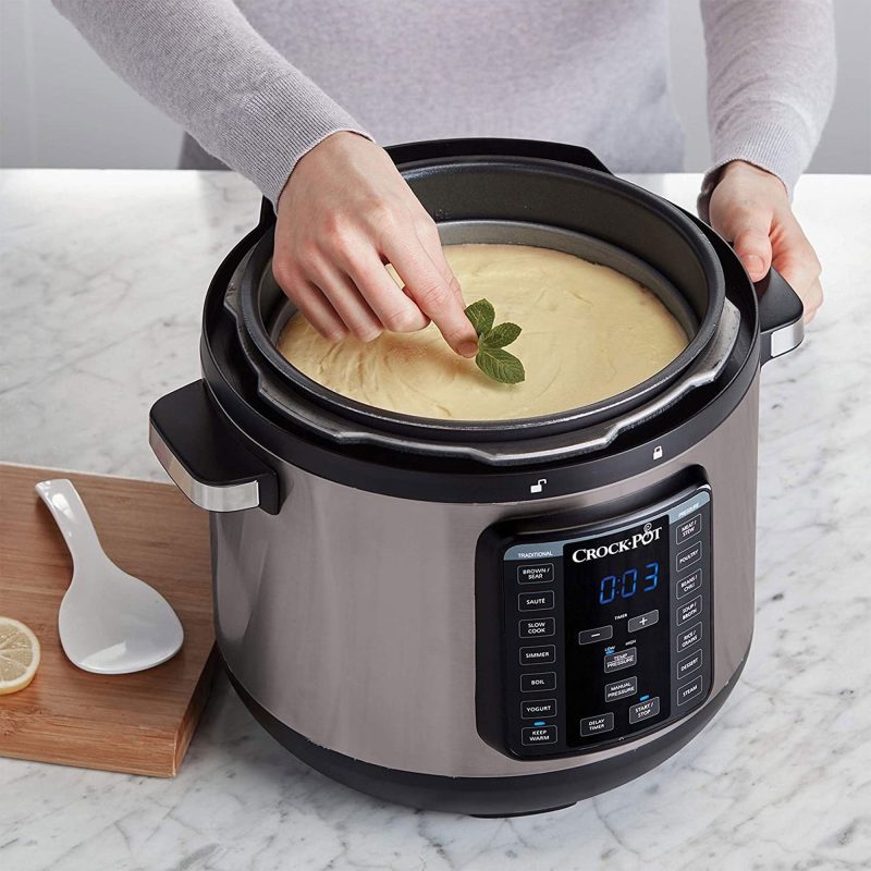 Crock-Pot 8qt 13 Program Crock Pressure Cooker w/ Lid, (Open Box) - Image 8