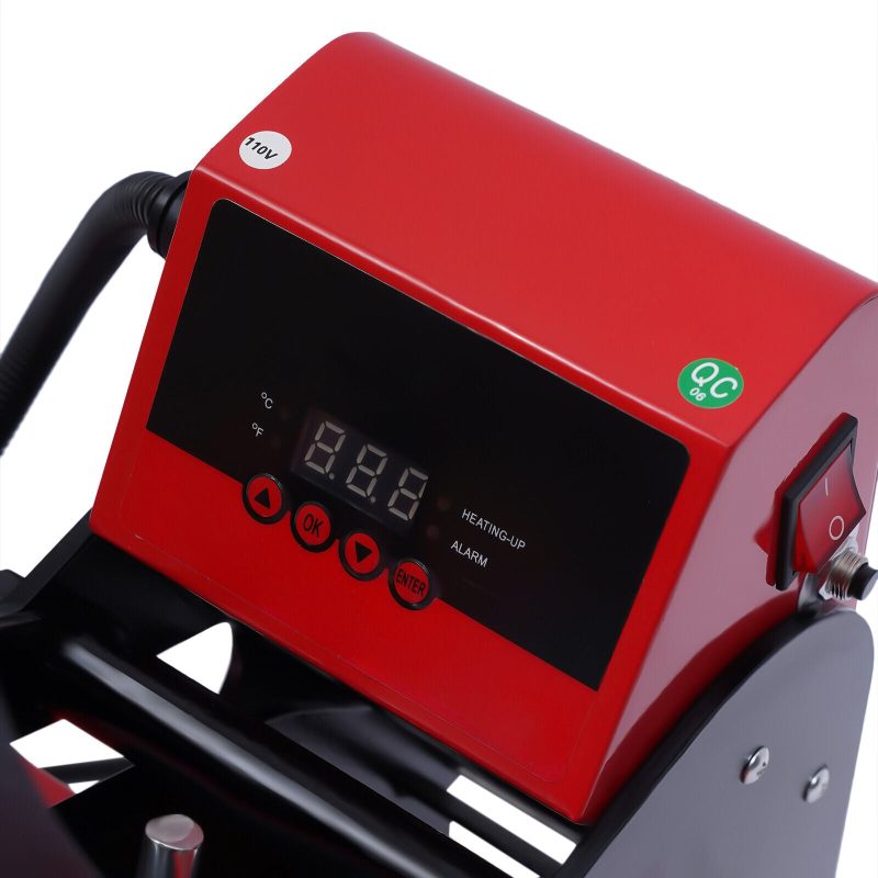 16" x 20" Clamshell Semi-Auto Open Heat Press Machine Slide Out Function Heavy Heat Press Machine - Image 6