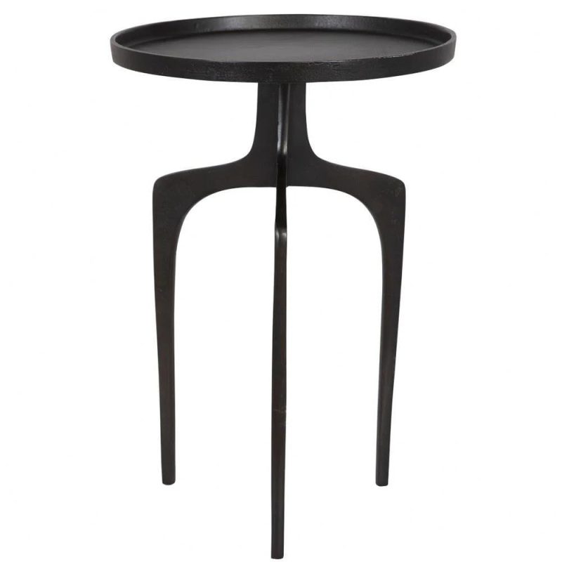 Accent Table-22 inches Tall and 15 inches Wide-Dark Brown Finish Bailey Street Home 2607-Bel-5174794