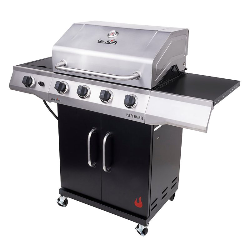 Char-Broil - Performance Series 4-Burner Gas Grill - Stainless Steel/Black - Image 2