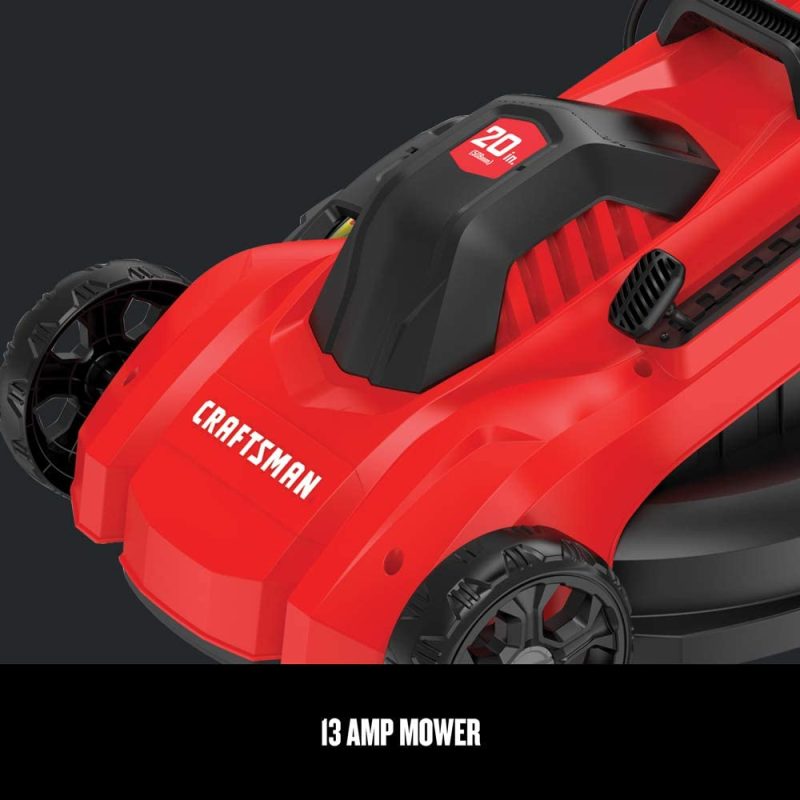 CRAFTSMAN Electric Lawn Mower�� 20-Inch�� Corded�� 13-Ah (CMEMW213) - Image 10