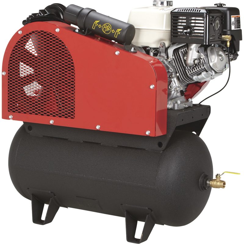 NorthStar Portable Gas Powered Air Compressor - Honda GX390 OHV Engine, 30-Gallon Horizontal Tank, 24.4 CFM at 90 PSI - Image 7