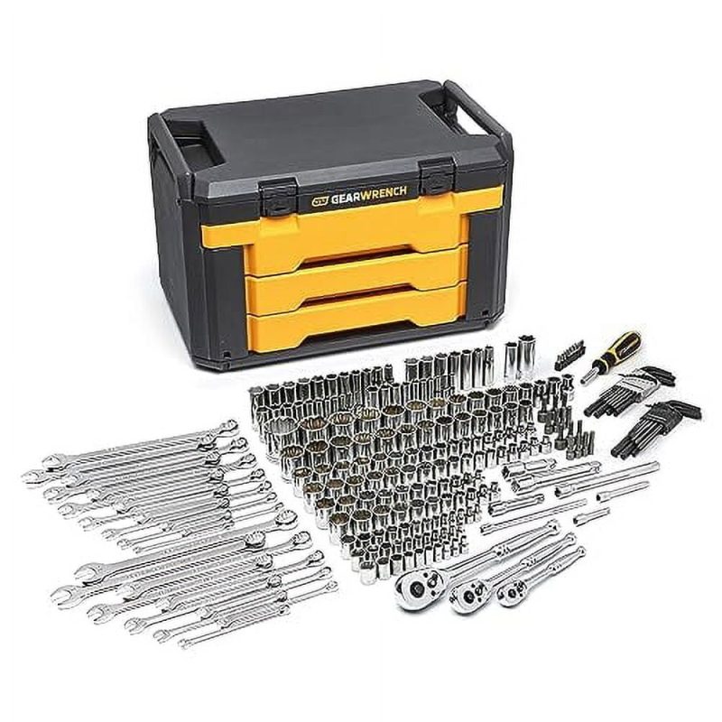 SET MECH TOOL BMC 1/4",3/8", 1/2" 239PC - Image 2