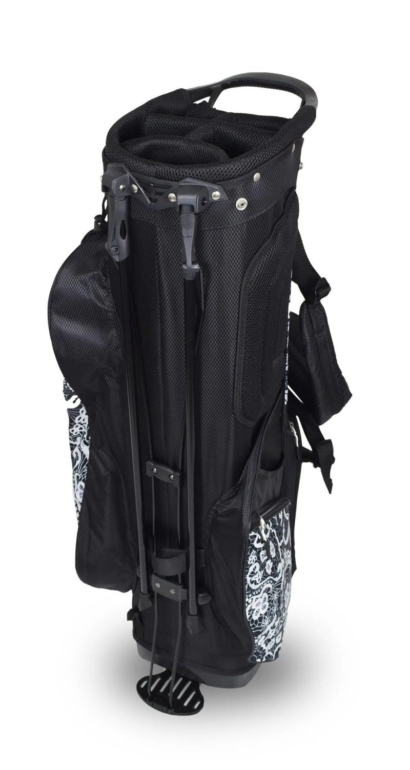 HotZ 2.0 Stand Bag *Ladies Lace* *Black/White* Golf - Image 3