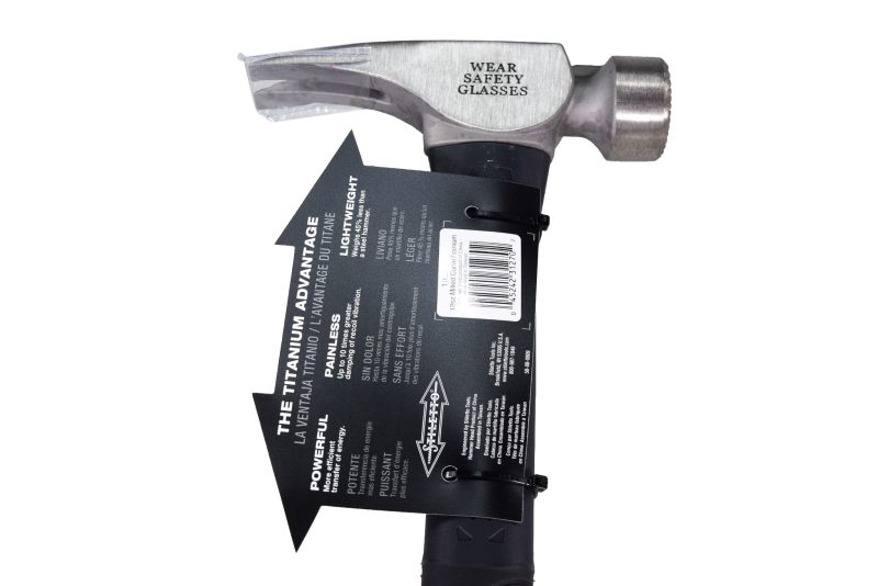 Stiletto-TI12MCF 12 oz Titanium Milled Face Hammer with 18 in. Hybrid Fiberglass Handle - Image 7